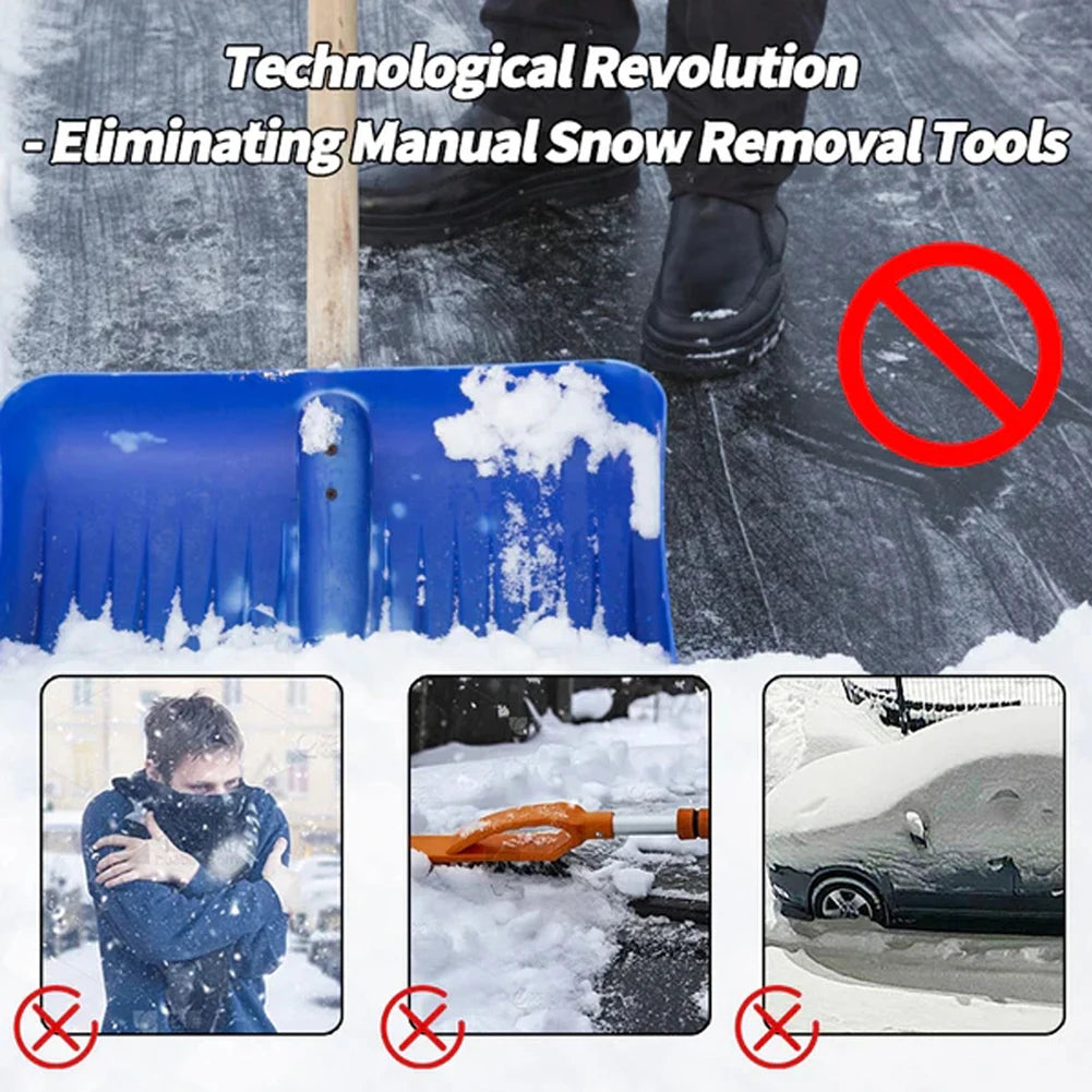 Electromagnetic Molecular Snow Removal