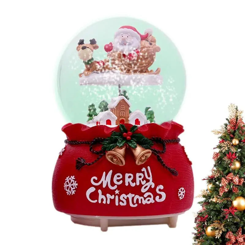 Claus Musical Snow Globe