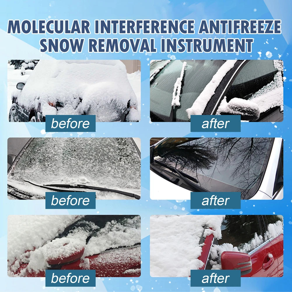 Electromagnetic Molecular Snow Removal