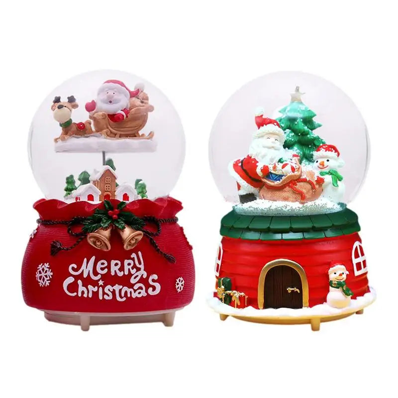 Claus Musical Snow Globe