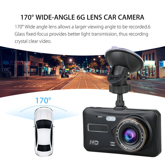 Dash Cam Front and Rear Camera