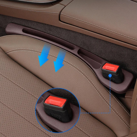 1 Pair Universal Car Seat Gap Plug Strip Side Seam Car Gap Filler Leak Proof Seat Gap Storage Organizer Interior Decoration