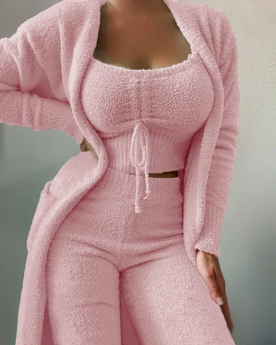 3 Piece Cozy Knit Set